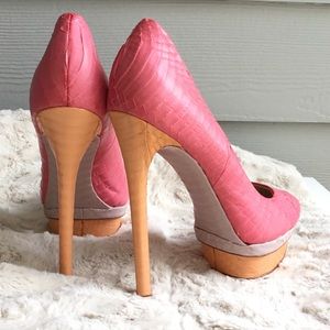 Brian Atwood Embossed heels